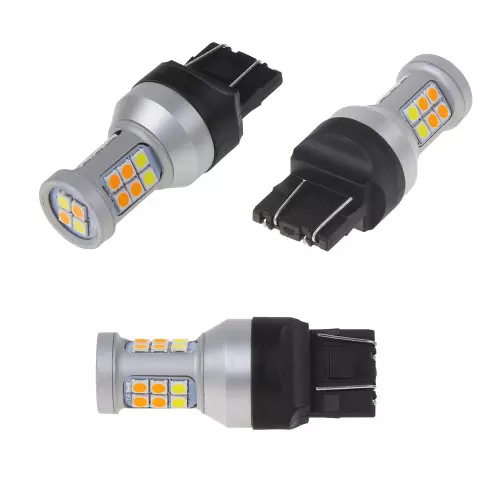 LED T20 (7443) dual color, 12-24V, 22LED/5630SMD