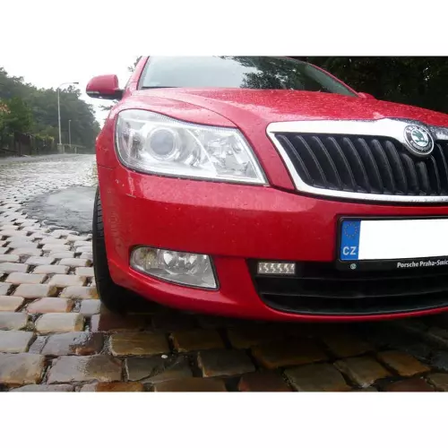 Použitie DRL svetiel na Škoda Octavia 2 Facelift