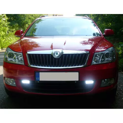 Svetla pre denné svietenie Škoda Octavia 2 Facelift