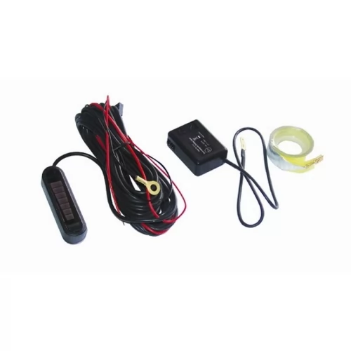 Elektromagnetické parkovacie senzory s LED dipslejom