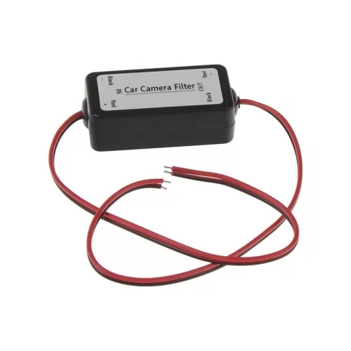 Odrušovací filter pre 12V parkovacie kamery