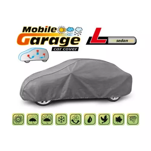 Vlastnosti plachty na auto Plachta Mobile Garage L Sedan