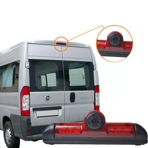 Montáž 4PIN kamery NTSC / PAL pre Citroën Jumper, Fiat Ducato, Peugeot Boxer 