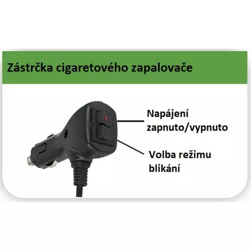 Ovládanie 12/24V oranžovej  45W LED aleje ECER