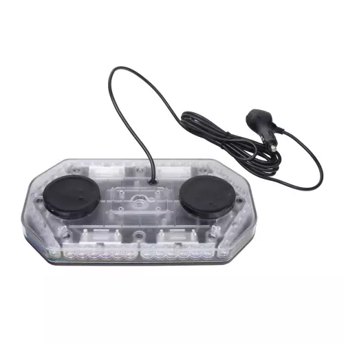 Ovládanie magnetickej 12/24V oranžovej 48xLED rampy ECER