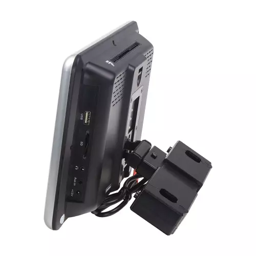 Vstupy 10,1" LCD monitora s DVD/SD/USB a držiakom na opierku