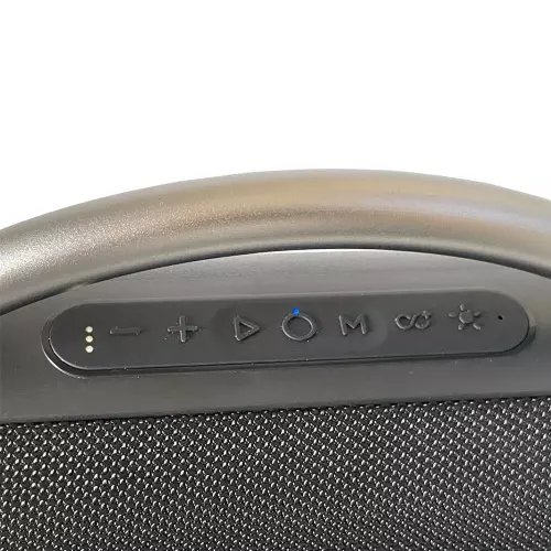 Ovládanie vodeodolného prenosného Bluetooth reproduktora s USB, AUX, MIC, TWS, IPX5