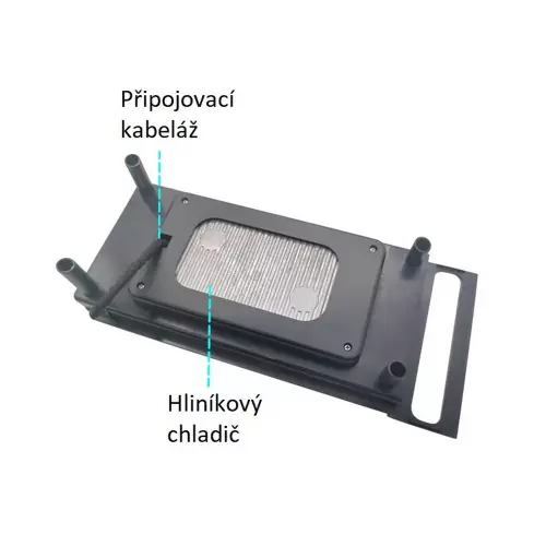 Indukčná Qi nabíjačka telefónu pre Volvo V60/S60 2013-2018