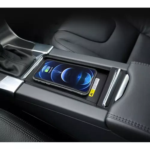 Montáž Qi bezdrôtovej nabíjačky telefónov pre Volvo V60/S60 2013-2018