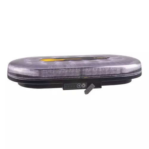 Použitie nabíjacej modrej batériovéj 48xLED rampy s magnetom, 328mm,ECER65