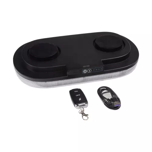 Príslušenstvo modrej nabíjacej batériovéj 48xLED rampy s magnetom, 328mm,ECER65