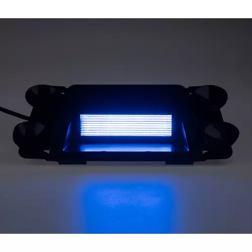 PREDATOR LED vnútorné, 18x LED 1,5 W, 12/24V, modrý, ECE R65