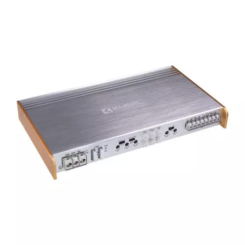 KUERL 4cestný zosilňovač do auta, 4 x 80W / 2x 250W