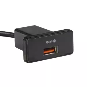 Nabíjačka 12V / 24V - USB QC3.0 do panelu (47x22mm)