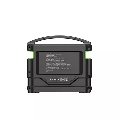 Veľkosť nabíjacej stanice s powerbankou, 140.000mAh, AC-500W