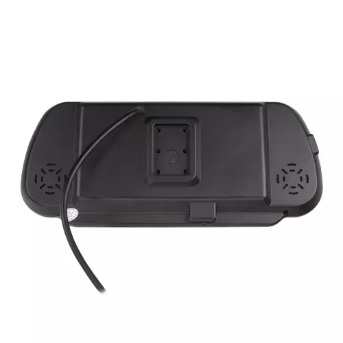 Montáž 7" AHD monitora na držiak zrkadla s 2 x 4PIN vstupmi