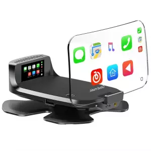 HEAD UP DISPLEJ - so zobrazením CarPlay a Android Auto, reflexná doska