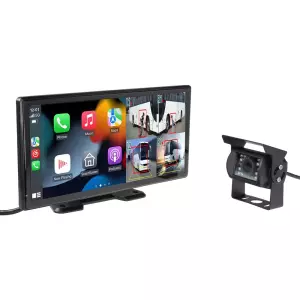 Kamerový systém do auta - 10,36" LCD / Apple CarPlay / Android auto / kamera / Bluetooth / DVR / BSD /15m kábel