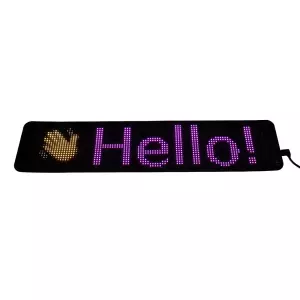 LED matrix panel "Devil eyes" (11 x 49,2cm)