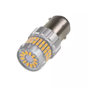 LED autožiarovky BAY15d / 12V - oranžové 60x 3014SMD LED / 360° (2ks)