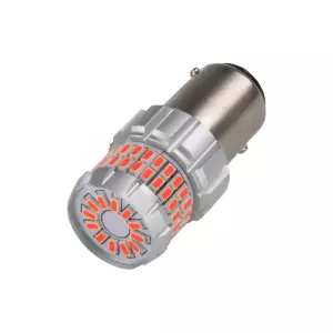 LED autožiarovky BAY15d / 12V - červené 60x 3014SMD LED / 360° (2ks) 